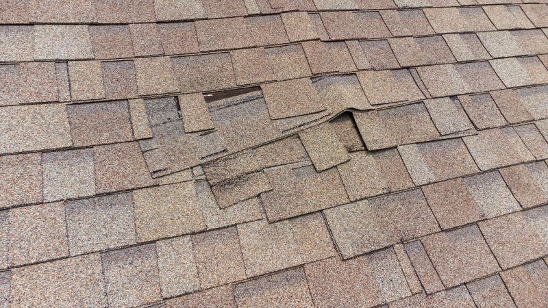 Broken Shingle Replacement